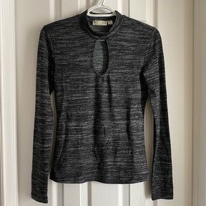 NWT - Long Sleeve Keyhole Top